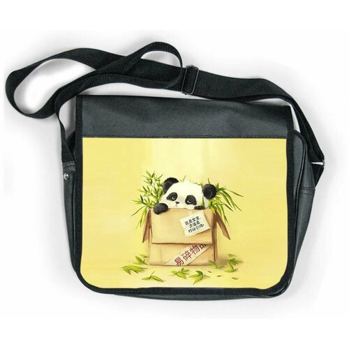 Сумка мессенджер , черный