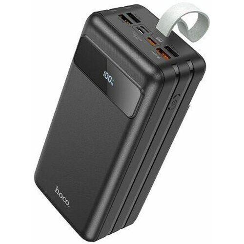 Внешний аккумулятор HOCO J86B Power Master 60000 mAh PD20W SCP225W LED дисплей Лампа Черный 495000₽