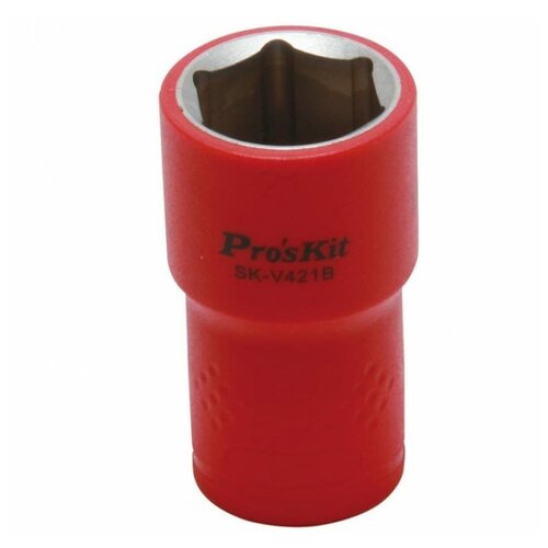 Изолированная 1/2 дюйма торцевая головка Proskit SK-V421B 21 мм (1000 В - VDE)