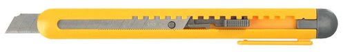 STAYER канцелярский нож QUICK-9 0901_z01 9 мм  желтый