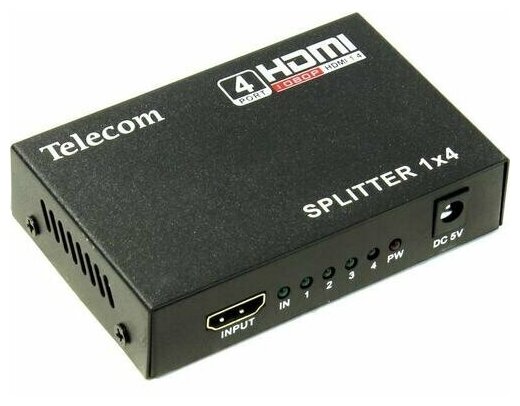 Разветвитель видеосигнала Telecom HDMI Splitter TTS5020