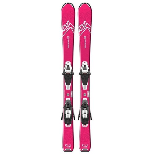 фото Горные лыжи детские с креплениями salomon qst lux jr s (19/20), 110 см