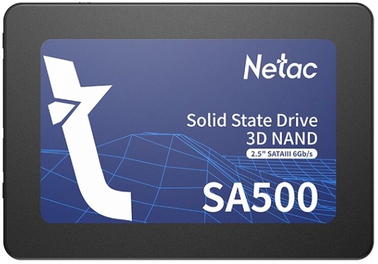 Накопитель SSD 120 ГБ 2.5" SATA Netac SA500 [NT01SA500-120-S3X]