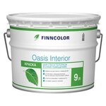 Краска водно-дисперсионная интерьерная Finncolor Oasis Interior plus белая основа А 9 л - изображение