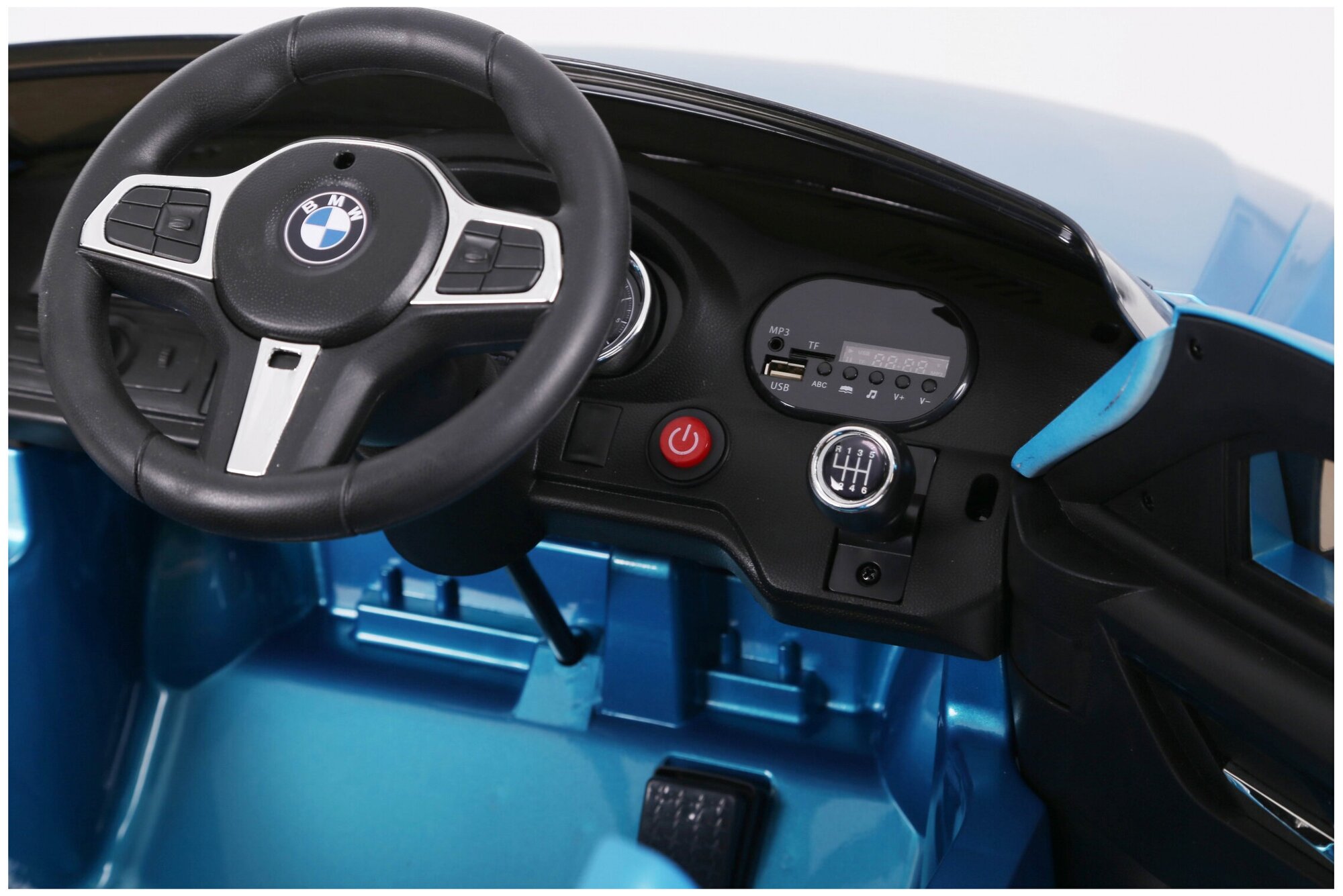 Электромобиль Toyland BMW 6 GT, цвет: белый - фото №7