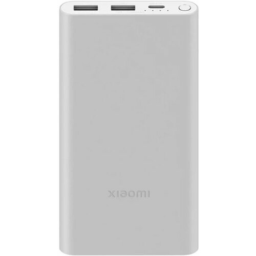 Внешний аккумулятор Xiaomi Mi Power Bank 10000mAh Silver PB100DZM 318100₽