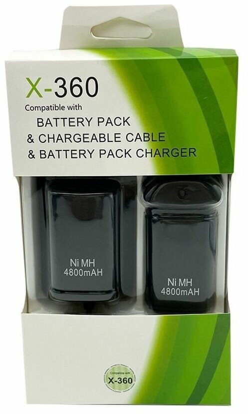 Двойной аккумулятор для xbox 360