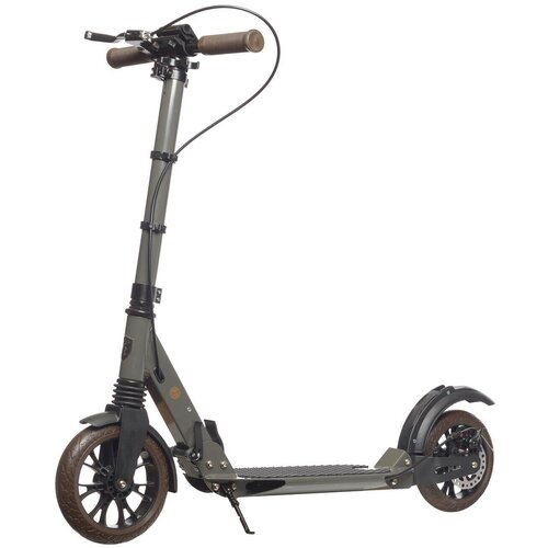 фото Самокат urban scooter original tm disc earl grey, (2023), с дисковым тормозом, складной, городской, двухколесный