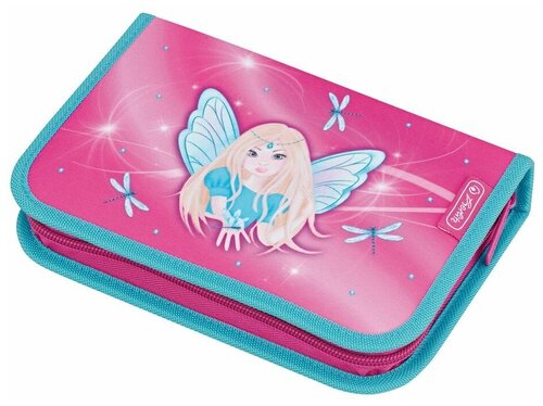 Herlitz Пенал Fairy (50008346), розовый/голубой