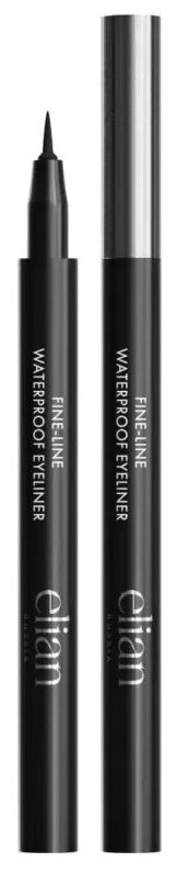 Подводка для глаз водостойкая Fine Line Waterproof Eyeliner, Elian Russia