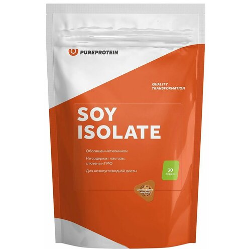 Протеин Pure Protein Soy Isolate, 900 гр., шоколадное печенье