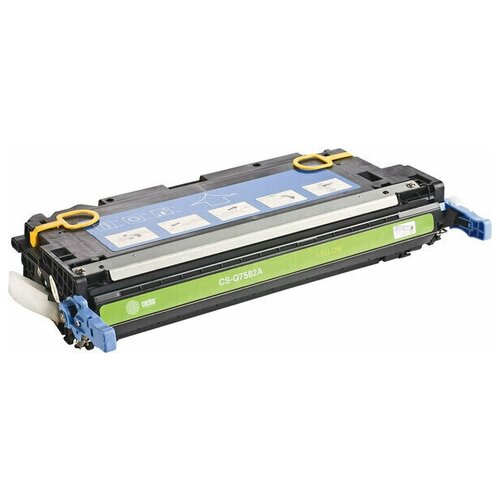 Картридж Q7582A (503A) Yellow для принтера HP Color LaserJet CP3505; CP3505dn; CP3505n; CP3505x q7581a совместимый картридж cactus cs q7581a для hp color laserjet cp3505 3800 cyan 6 000стр