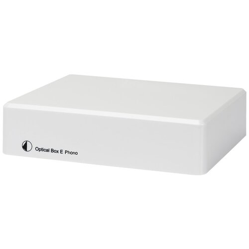 Фонокорректор стерео Pro-Ject Optical Box E Phono, white фонокорректор pro ject phono box e white