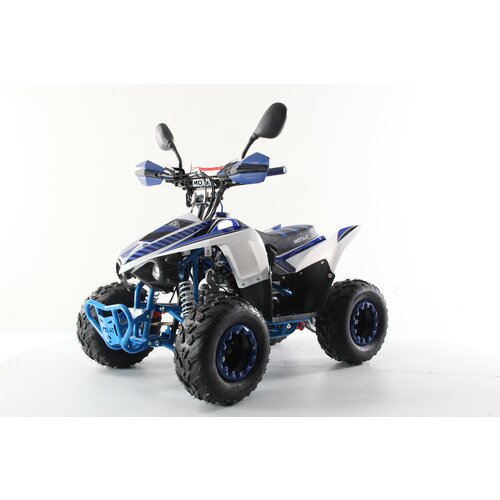 квадроцикл бензиновый motax mikro 110 new бело синий Квадроцикл бензиновый MOTAX MIKRO 110 NEW