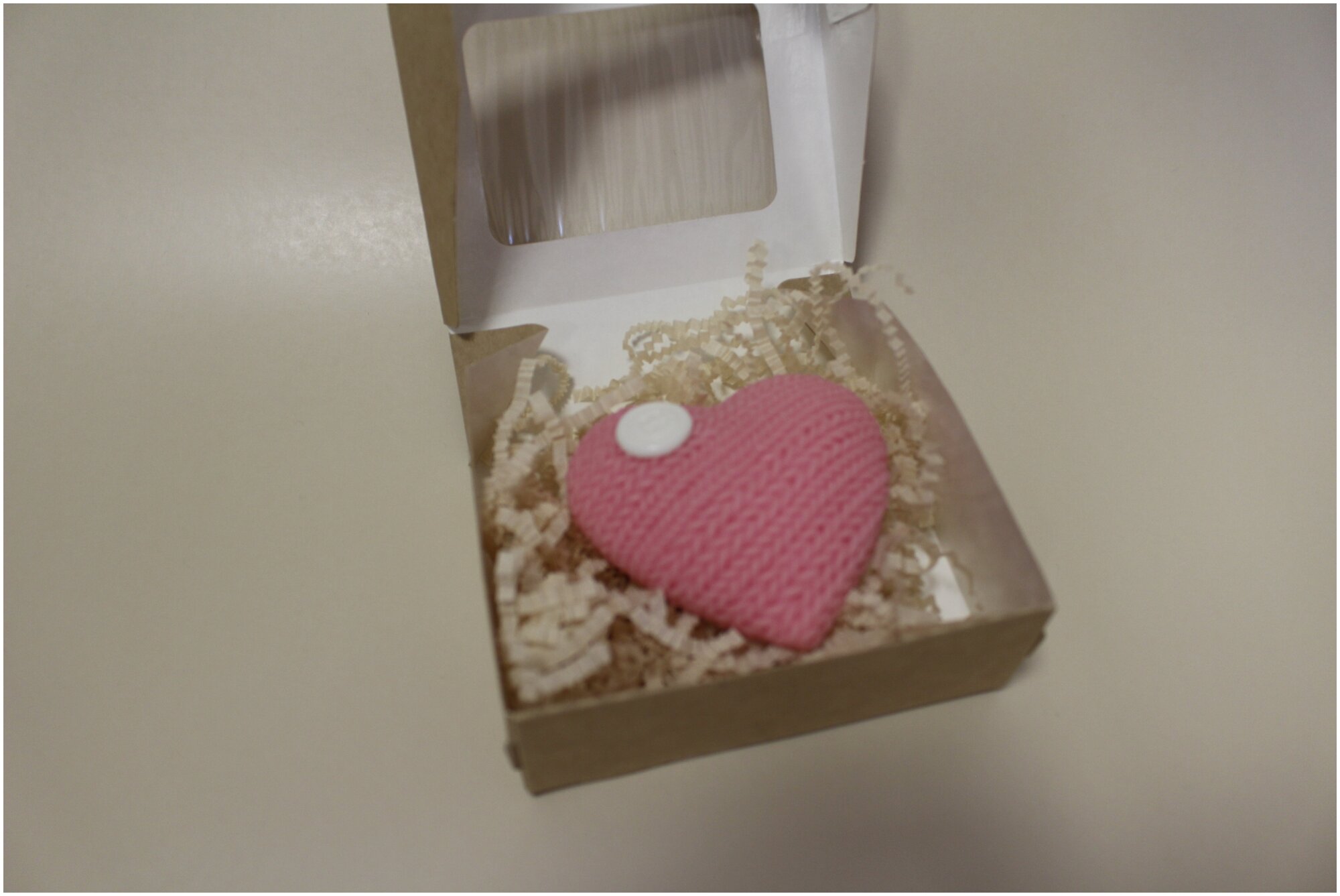Сувенирное мыло "Сердце", подарок на 8 марта