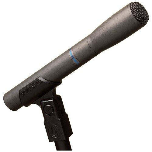 Audio-Technica AT8010, разъем: XLR 3 pin (M), серый микрофон проводной audio technica atr1500 разъем xlr 3 pin m черный