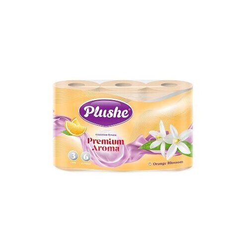 Туалетная Бумага Plushe Premium Aroma 'Orange Blossom