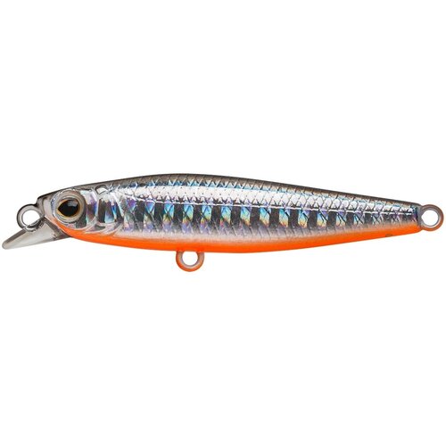 Воблер Минноу Strike Pro Lipslide 60, цвет: A70-713 Black Silver OB, (JS-298#A70-713) воблер минноу strike pro chip minnow 45 s цвет a70 713 black silver ob js 406 a70 713