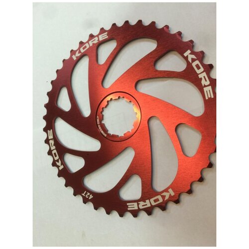 Звезда задняя Kore Rear Sprocket 40T Shimano 10 SPD Red (KCRR0140RAT)