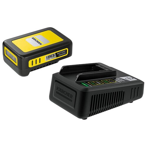 Комплект аккумулятор + быстрое зарядное устройство Karcher Starter Kit Battery Power 18/25 (2.445-062.0)