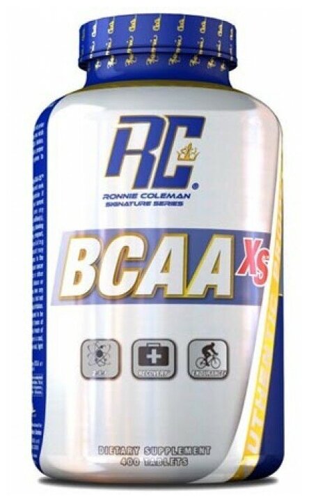 BCAA Ronnie Coleman XS, нейтральный, 400 шт.