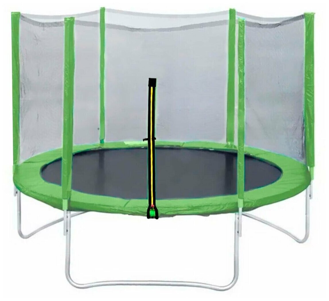 Батут DFC Trampoline Fitness 6ft наружн. сетка, синий (183см)