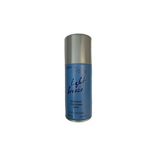 Новая Заря Дезодорант аэрозольный парфюмированный для мужчин Легкий бриз Vikon De Paris Light Breeze, 150мл