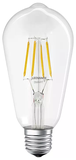 Лампа светодиодная LEDVANCE Smart+Filament Edison Dimmable 60, E27, 6 Вт, 2700 К