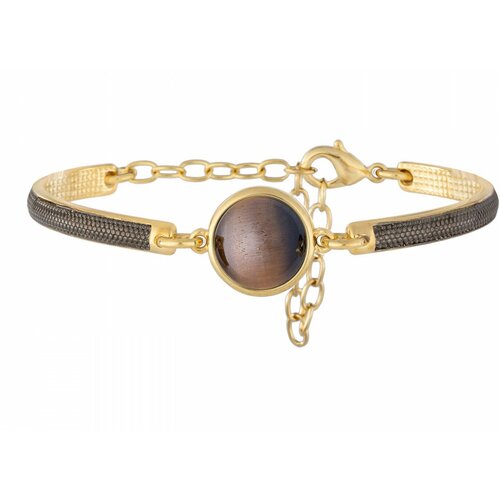 Браслет Possebon Pearl Tiger Eye C3363.15 BR/G