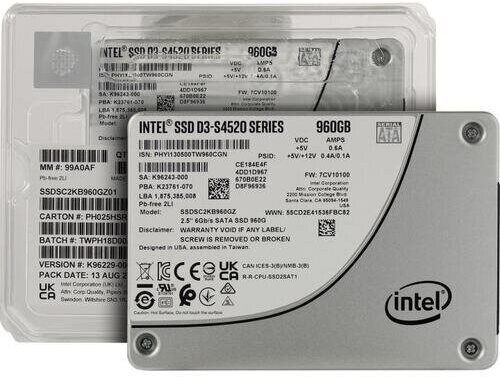 SSD Intel D3-S4520 SSDSC2KB960GZ01