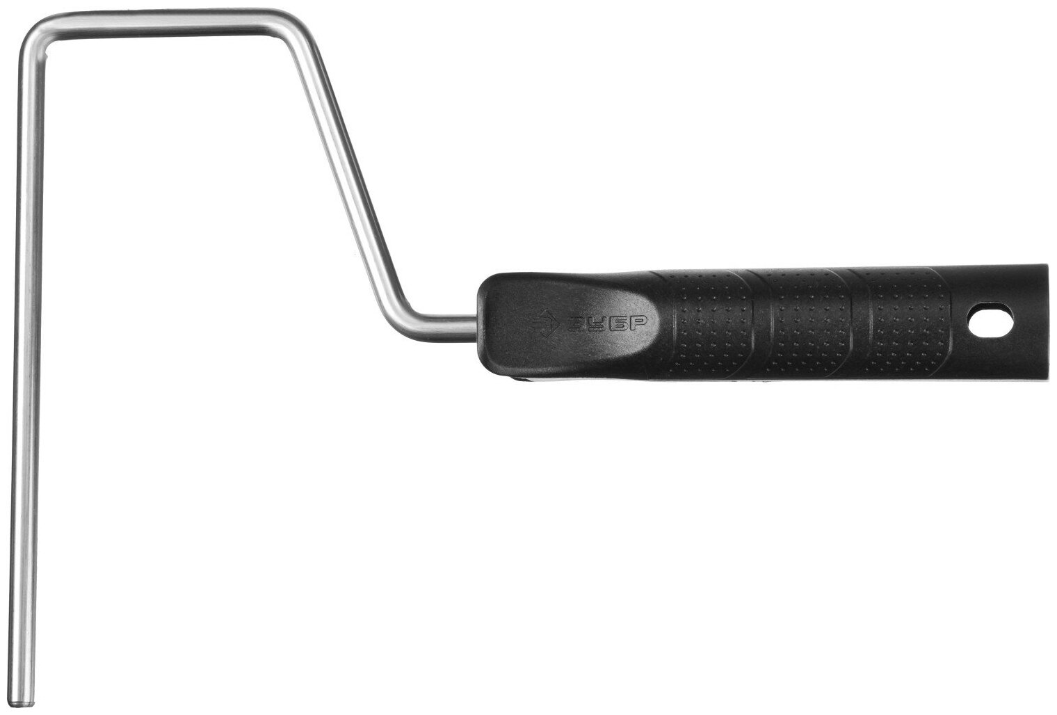 ЗУБР 180 мм, бюгель 8 мм, полипропилен, Ручка для валиков, стандарт (05682-18)
