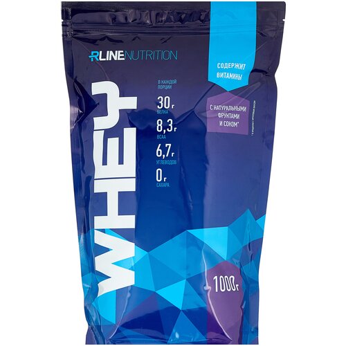 Протеин RLINESportNutrition Whey, 1000 гр., пломбир