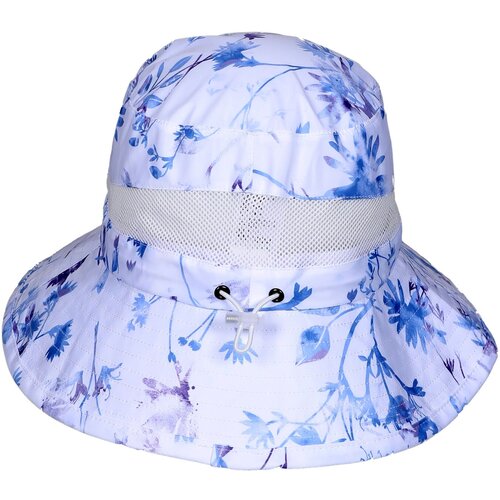 Шляпа Toread 2023 Large brim ultralight hat Blue and white ink shadow printing