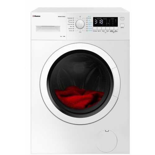 Стиральная машина автомат Hansa WHN6121SD2A 6 кг 1200 обмин 16 программ функция пара отсрочка окончания блокировка управления 3518900₽