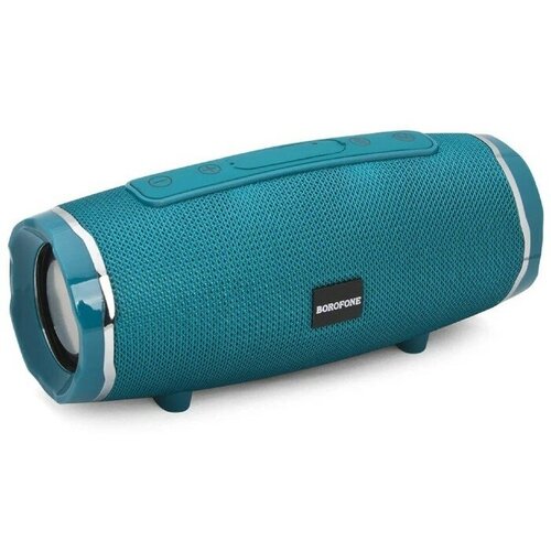 Портативная колонка Borofone BR3 Rich 10 Вт BT50 microSD USB 1200 мАч бирюзовый 584000₽
