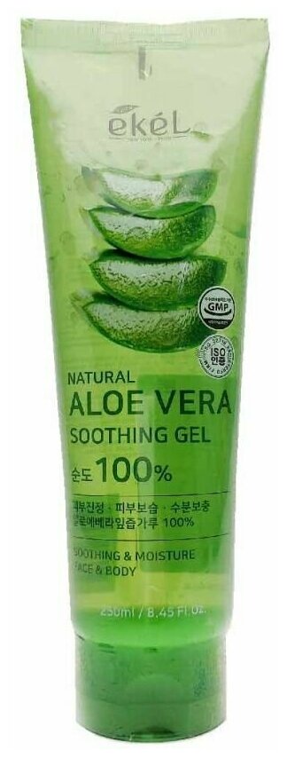 Ekel Многофункциональный гель с экстрактом алоэ Soothing Gel Aloe, 250 мл