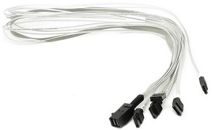 Кабель ACD ACD-SFF8643-SATASB-08M INT SFF8643-to-4*SATA+SB ( HDmSAS -to- 4*SATA+SideBand internal cable) 75cm (аналог арт.50984, LSI00410, L