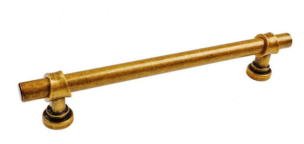 Ручка-рейлинг Turino JET 108 м. ц. 224 мм сталь/замак цвет античная бронза Валенсия - 1 шт.