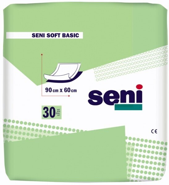 Пеленка "Seni" софт Basic 60х90 №30 698522