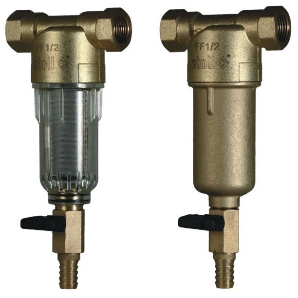 Набор сетчатых фильтров Atoll AFR-1/2" CB с понижающим клапаном, для холодной и горячей воды