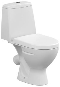 <b>Унитаз</b>-компакт Cersanit Star 031 3/6 DPL EO <b>с</b> сиденьем микролифт <b>с</b> косым выпуском Напольный <b>унитаз</b>-к