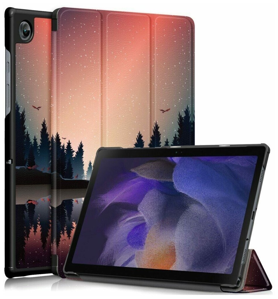 Чехол Smart Case для Samsung Galaxy Tab A8 10.5 (2021) SM-X200 / SM-X205 (Forest)