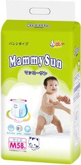 Подгузники-трусики MammySun 6-10 кг (58шт) M / для детей/ МаммиСан