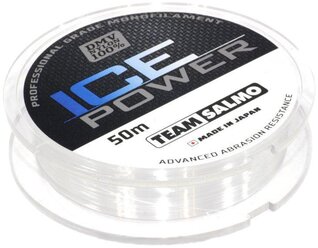 Монофильная леска Salmo Ice Power d=0.182 мм, 50 м, 2.61 кг, прозрачный