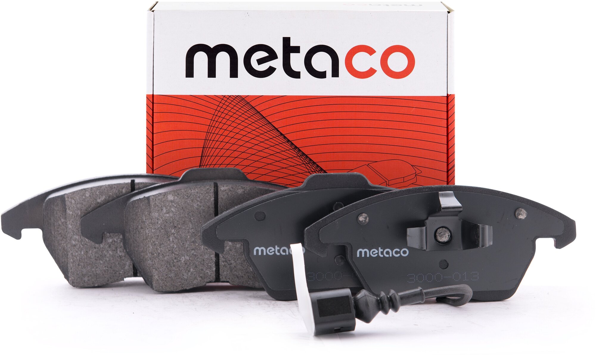 Дисковые тормозные колодки передние METACO 3000-013 (4 шт.)