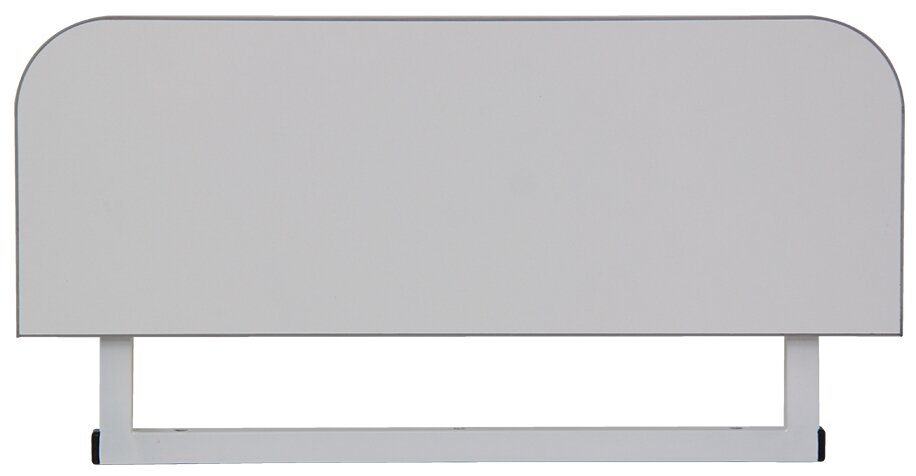 Приставка боковая для растущей парты-трансформера Polini kids City D2, 55х20 см, белый-серый - фотография № 1