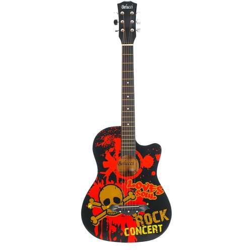 Акустическая гитара Belucci BC3840 1350 Rock акустическая гитара belucci bc3840 1348 devil красный