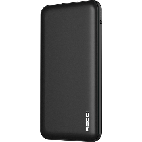 Внешний аккумулятор (powerbank) Recci RPB-P05 10000мАч, Type-C + 2x USB, черный