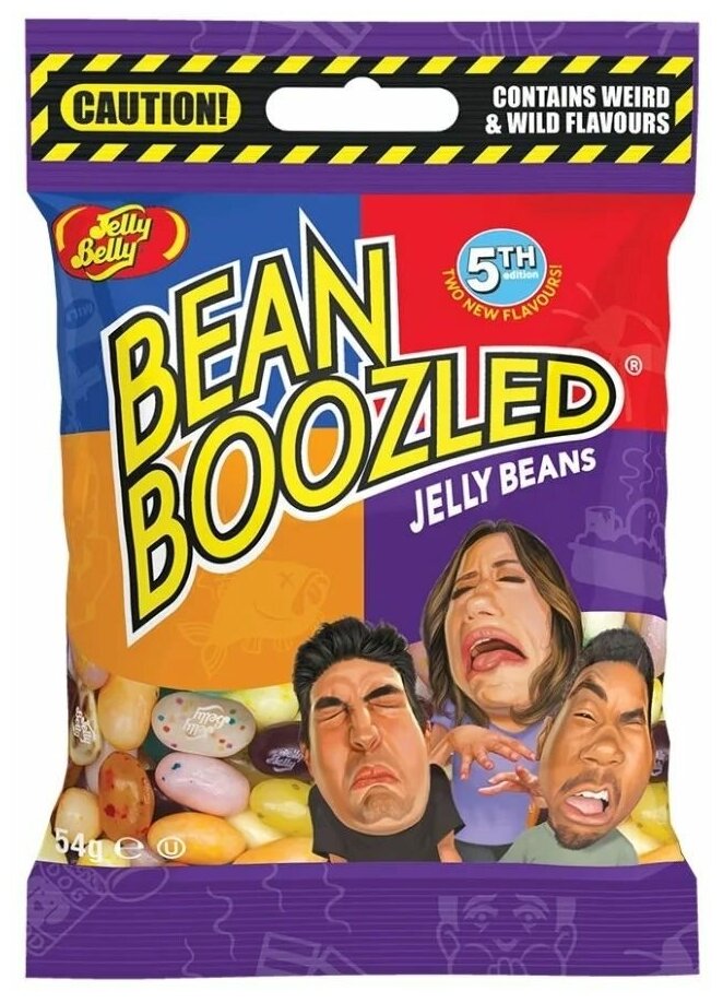 Драже жевательное Jelly Belly ассорти Bean Boozled, 54 г