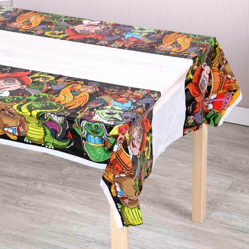 Скатерть праздничная 180х108см полиэтилен 30мкм 190₽